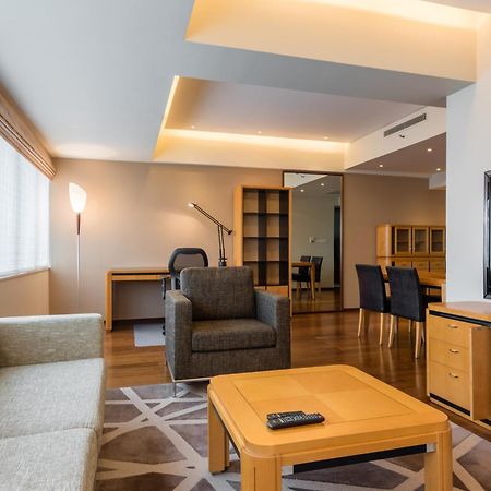 Shanghai Centre Serviced Apartment Exteriér fotografie