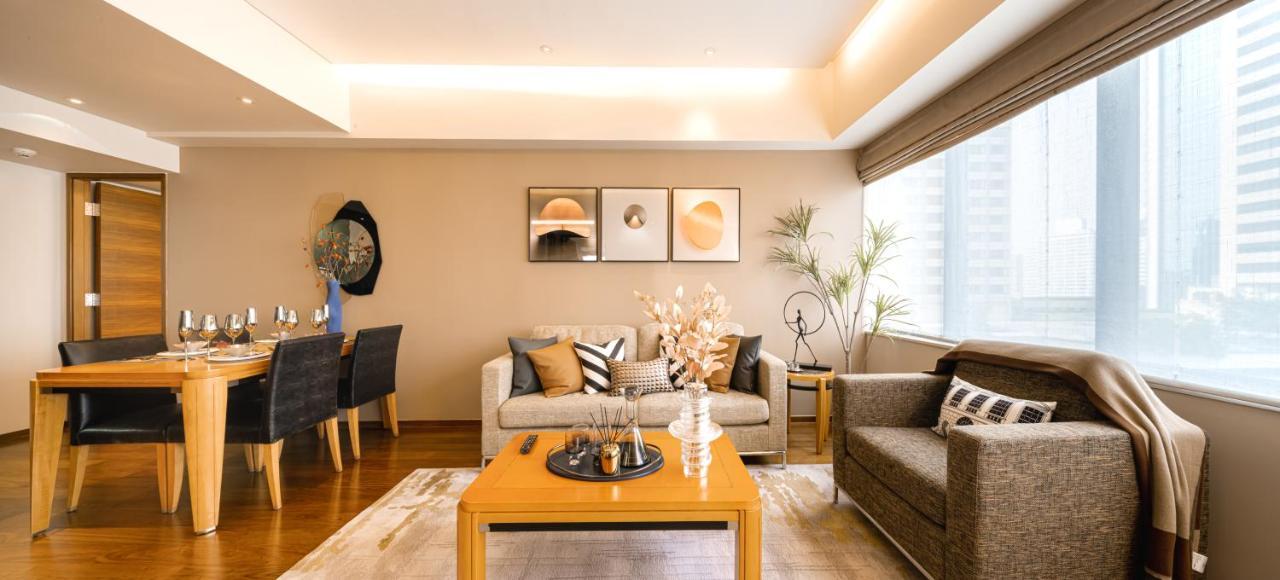 Shanghai Centre Serviced Apartment Exteriér fotografie