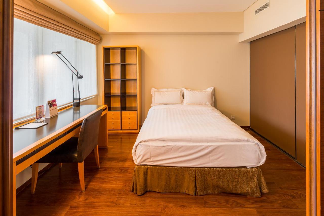 Shanghai Centre Serviced Apartment Exteriér fotografie