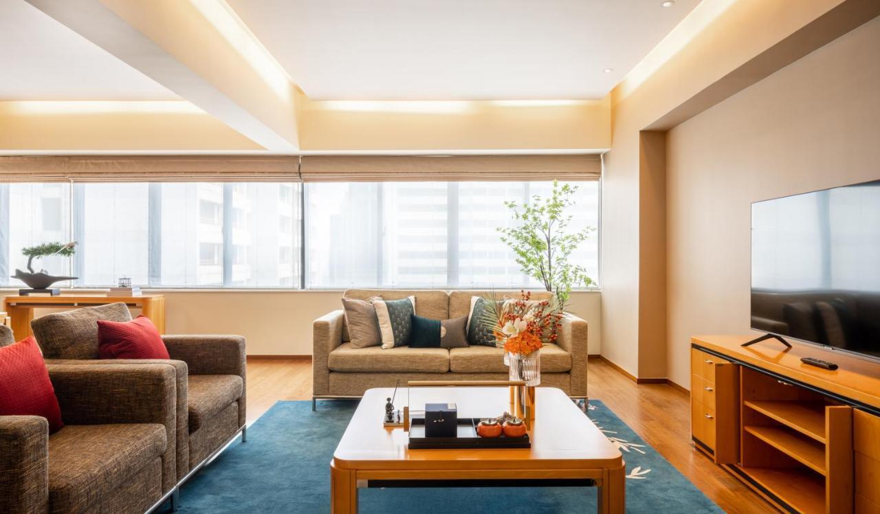Shanghai Centre Serviced Apartment Exteriér fotografie