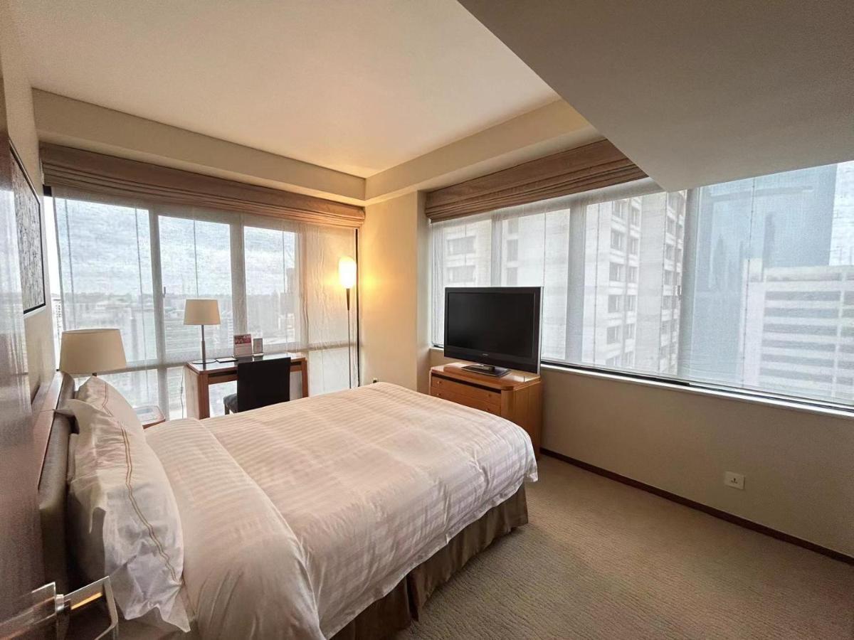 Shanghai Centre Serviced Apartment Exteriér fotografie