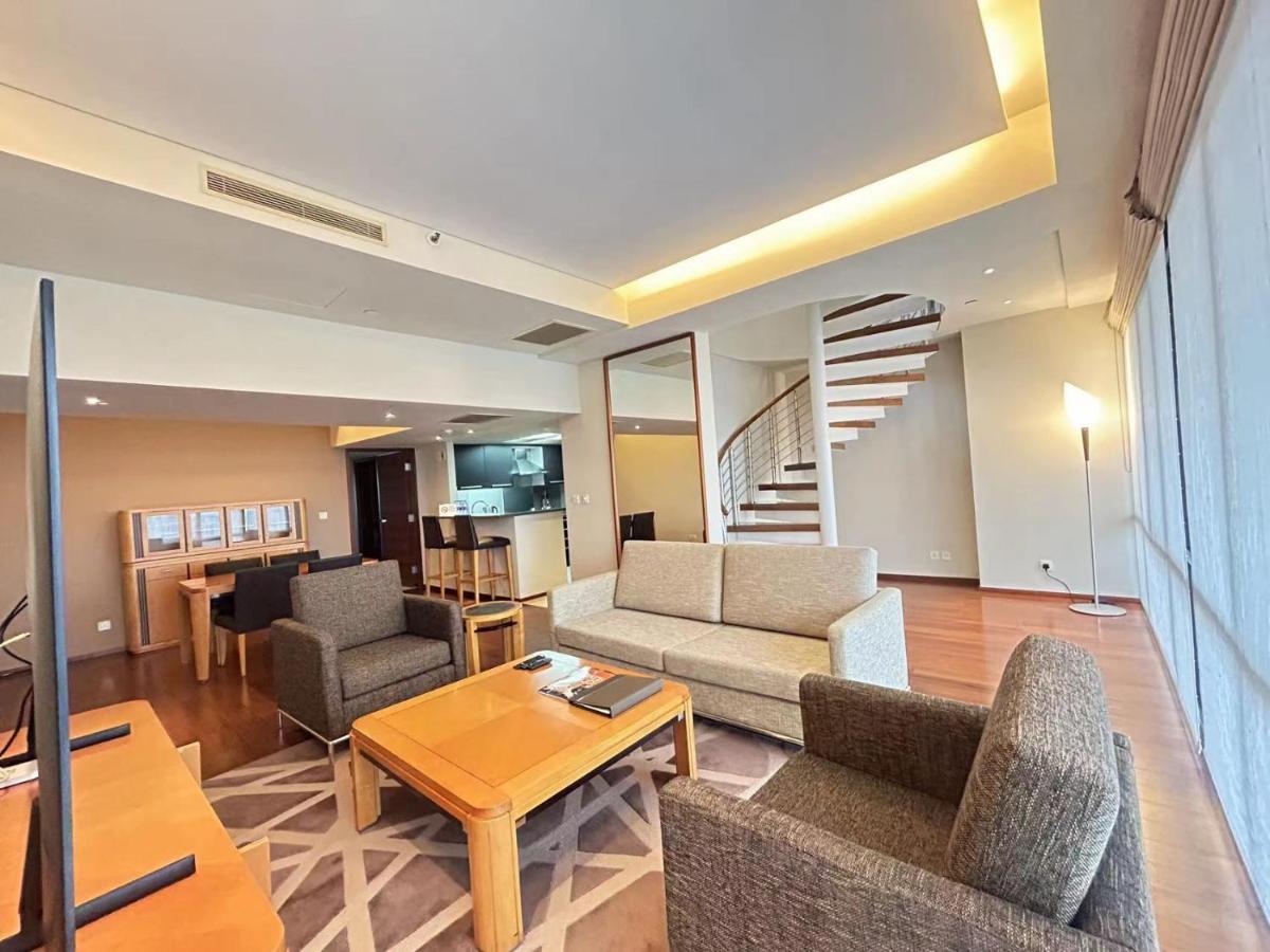 Shanghai Centre Serviced Apartment Exteriér fotografie