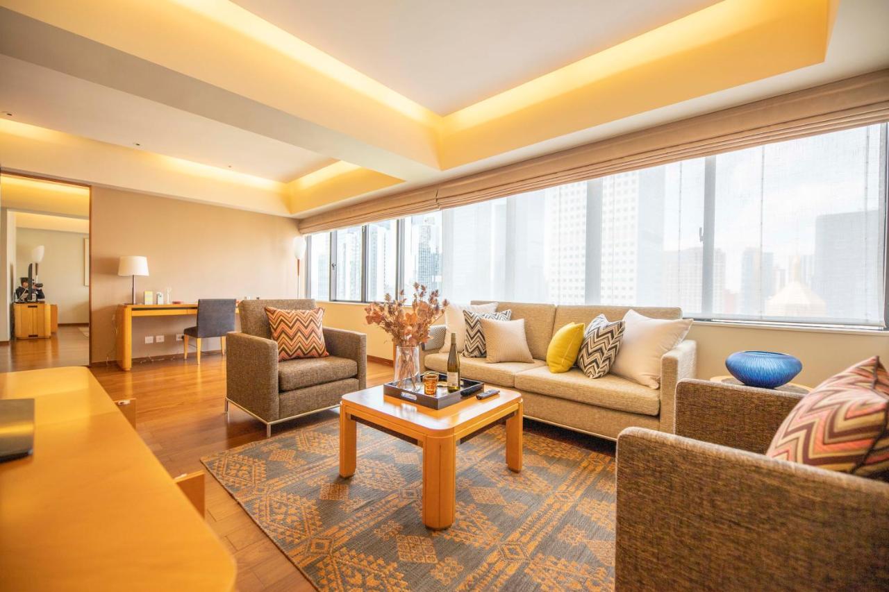 Shanghai Centre Serviced Apartment Exteriér fotografie