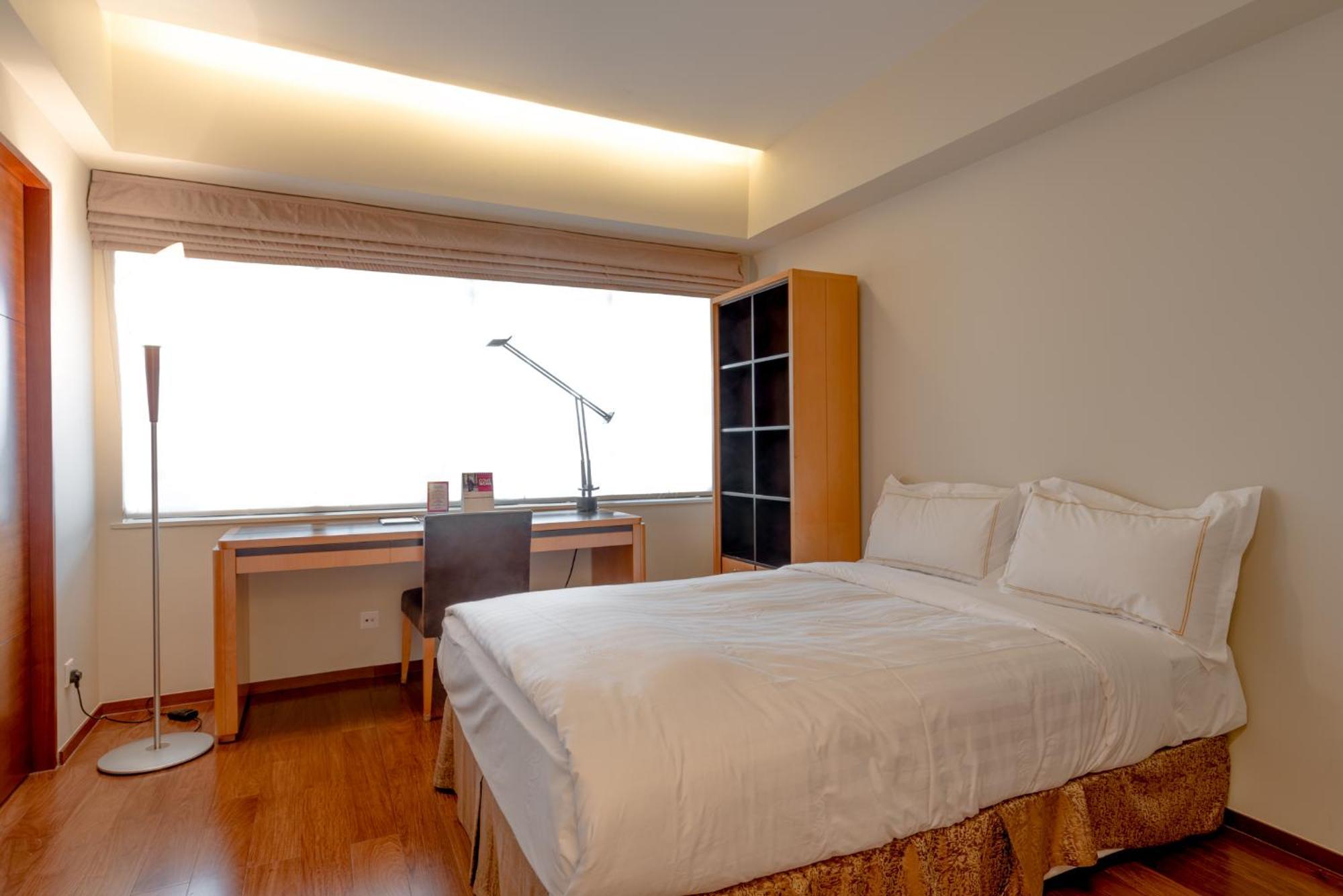 Shanghai Centre Serviced Apartment Exteriér fotografie