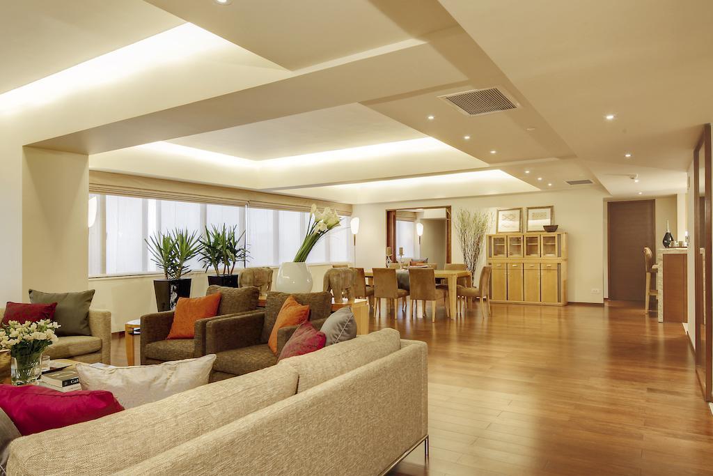 Shanghai Centre Serviced Apartment Exteriér fotografie